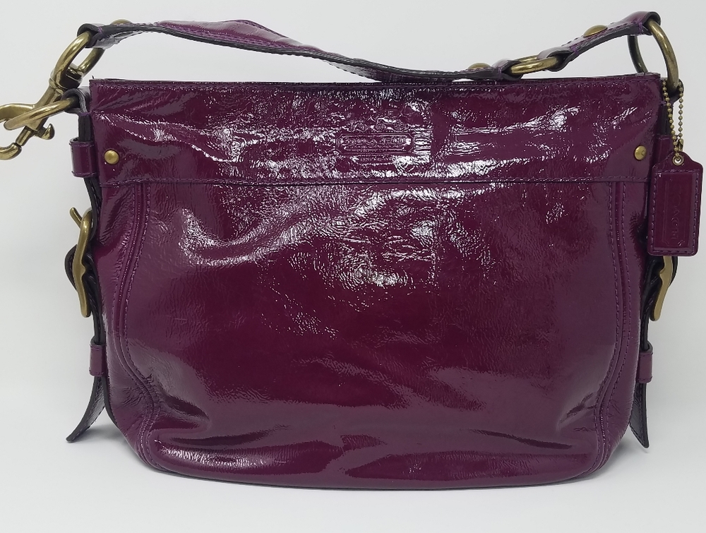 Coach Berry Leather Hobo